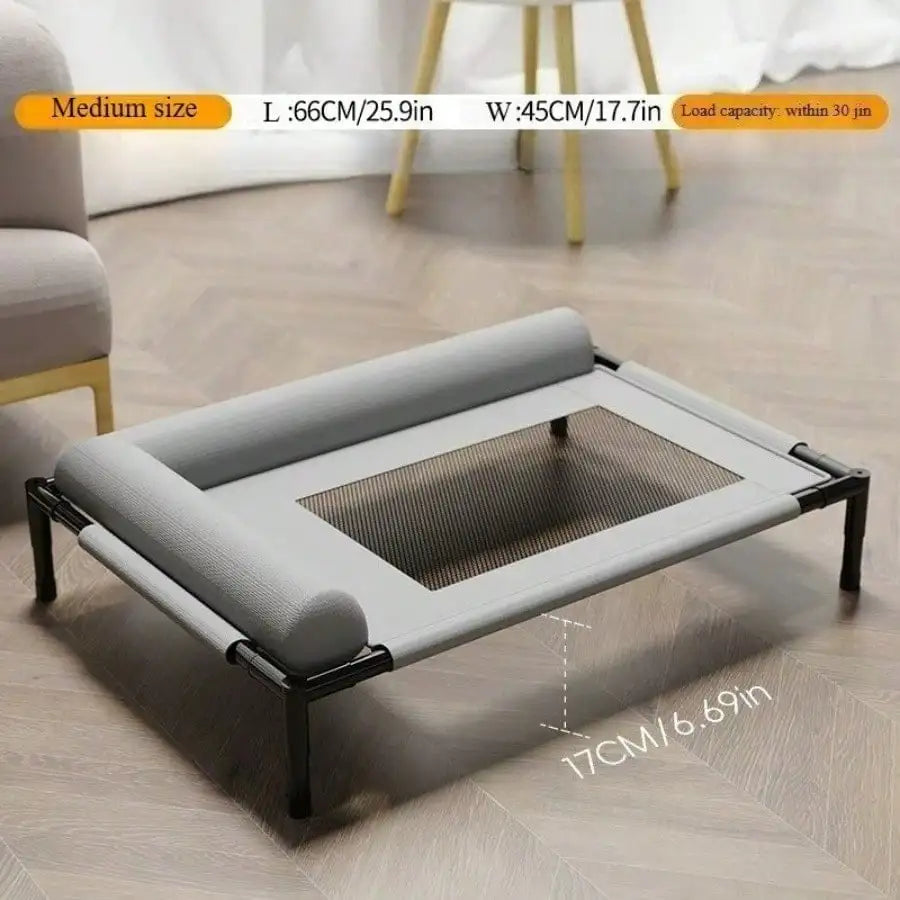 1pc Dog Marching Bed All Seasons Universal Dog Nest Removable and Washable Off The Ground Cat Bed Summer Moisture-proof Pet Bed