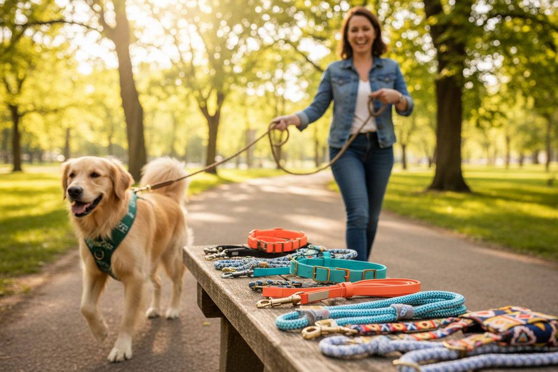 Stylish and Safe: The Essentials of Collars, Leashes, and Harnesses