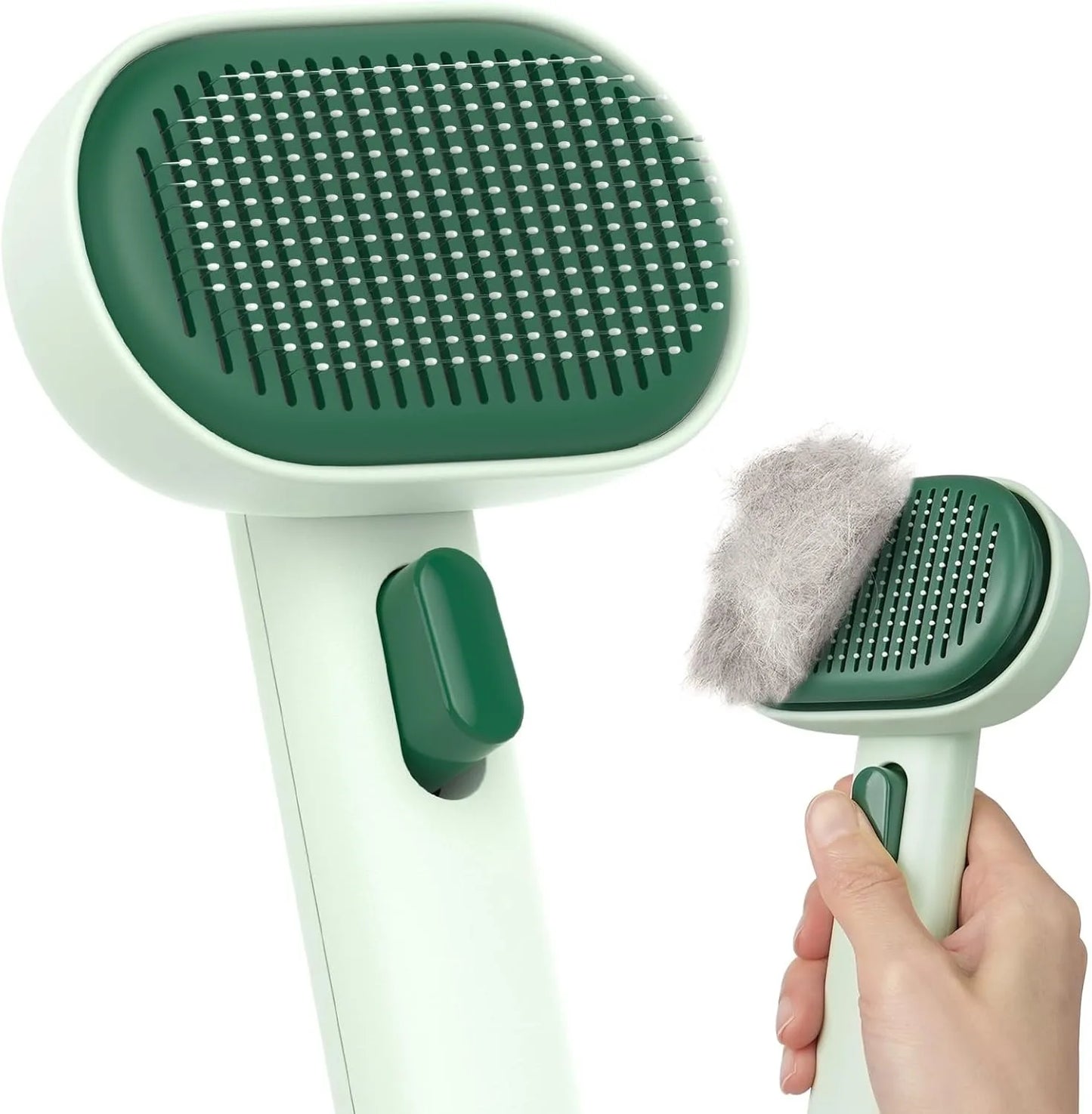 Cat Brush for Shedding, Cat Brushes for Indoor Cats, Cat Brush for Long or Short Haired Cats, Cat Hair Brush Cat Grooming Deshed