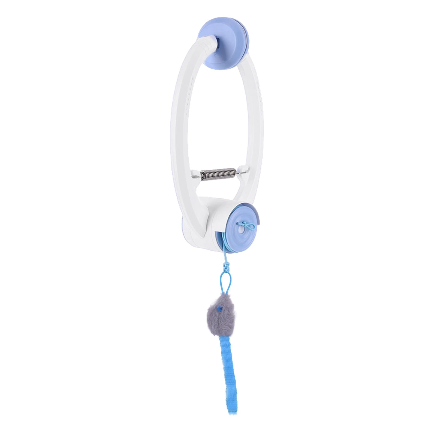 1/3PCS Door Hanging Automatic Retractable Kitten Toys Interactive Cat Teaser Retractable Toys With 3 Catnip Mice For Indoor Cats