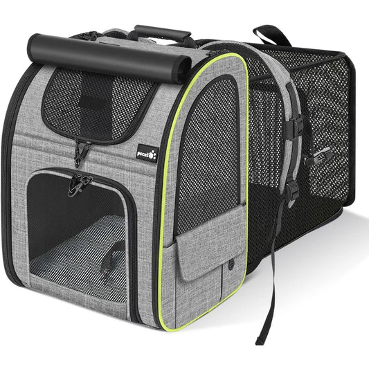 TIFICY Cat Carrier Backpack Expandable With Shade Cover And Mesh