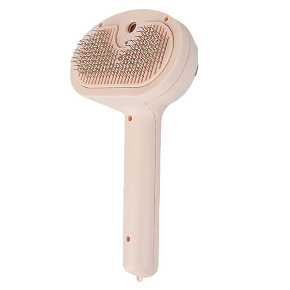 Cat Steam Brush Hair Remover Brush Multi-Function Cat Grooming Brush Cat Shedding Comb Floating Hair Brush for Dogs Cats