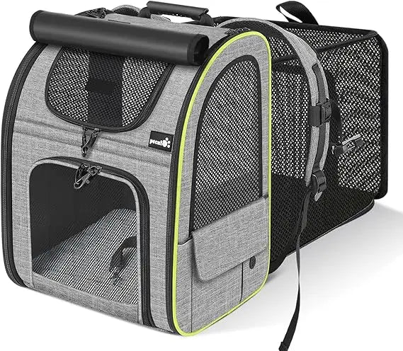 TIFICY Cat Carrier Backpack Expandable With Shade Cover And Mesh