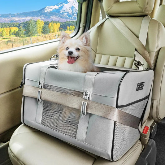 TIFICY Travel Pet Carrier For Cats With Patented Buckle And Soft Padding