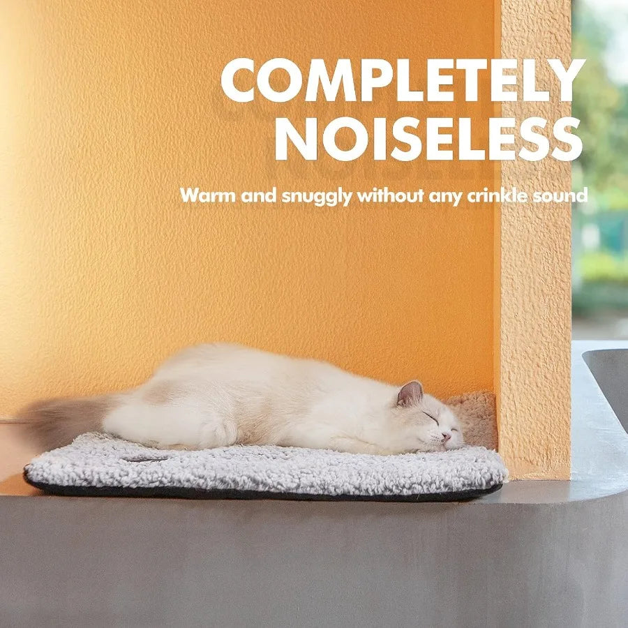 Self Warming Cat Bed For Indoor Outdoor Use With Cover