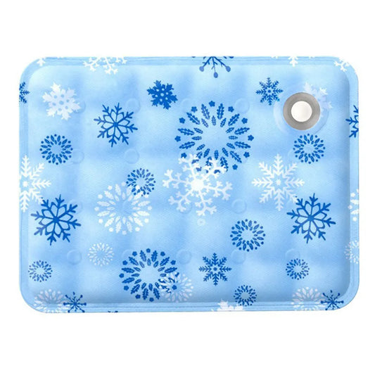 Summer Dog Cooling Mat Washable Pet Cooling Mat Water Injection Cooling Dog Bed Keep Your Pet Cool for Dogs and Cats