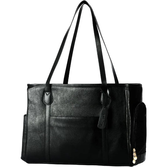 Stylish Leather Pet Purse Carrier For Small Dogs And Cats