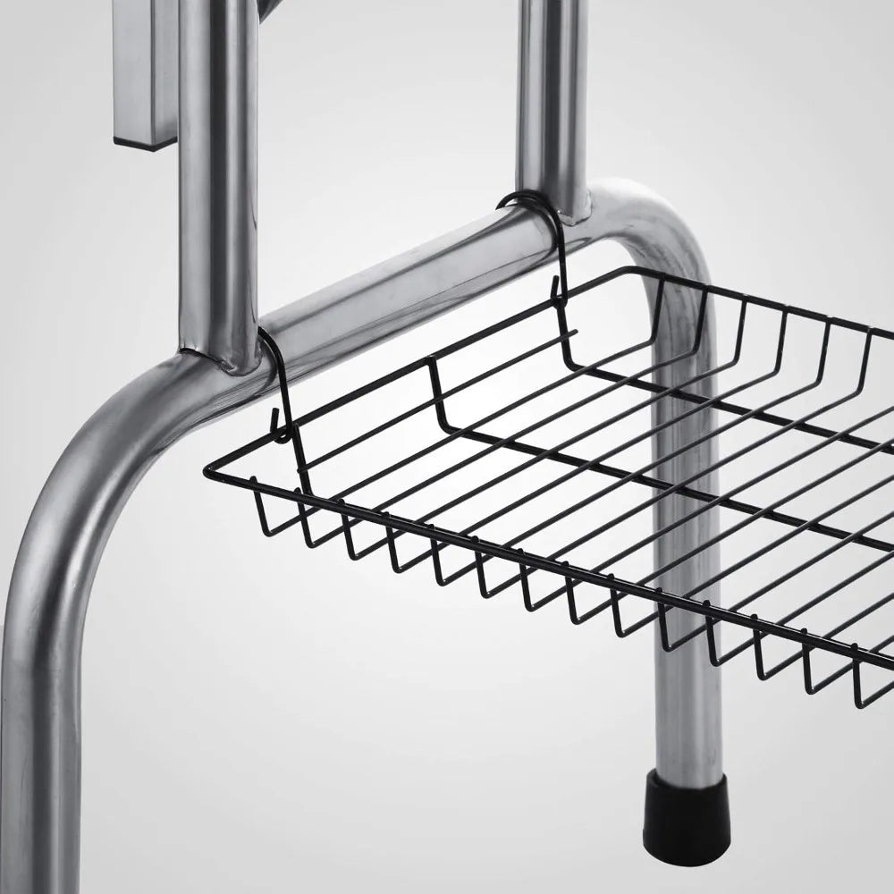 Foldable Dog Grooming Table with Adjustable Arm, Noose, and Storage Mesh Tray, Supports Up to 330lbs